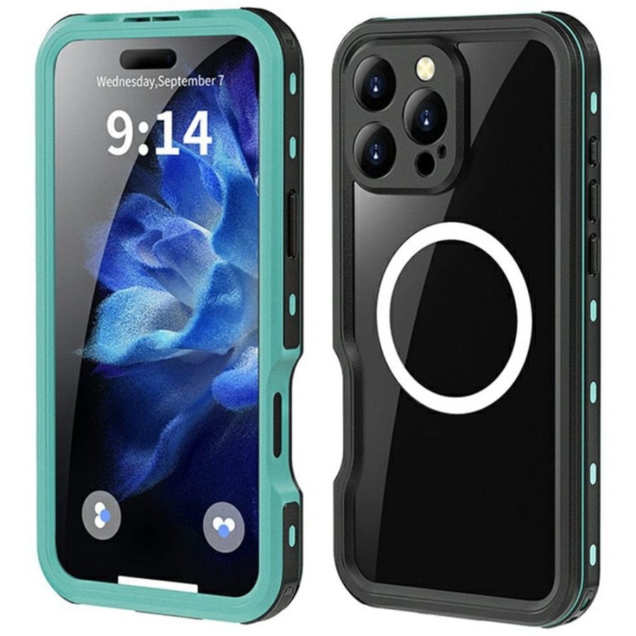 6601121991C-1 REDPEPPER D-UP Series For iPhone 16 Pro Max Case IP68 Waterproof Clear Phone Cover | Compatible with MagSafe