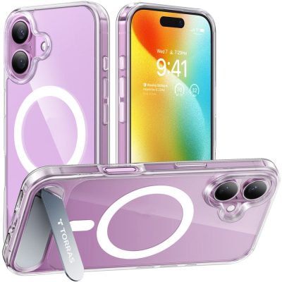 TORRAS Ostand L1 Series For iPhone 16 Case Kickstand Phone Cover | Compatible with MagSafe