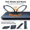 TORRAS Ostand Q3 Spin Series For iPhone 16 Pro Case Compatible with MagSafe Rotating Kickstand PC+TPU Phone Cover by The Case Factory