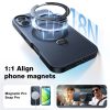 TORRAS Ostand Q3 Spin Series For iPhone 16 Case Compatible with MagSafe Rotating Kickstand PC+TPU Phone Cover by The Case Factory