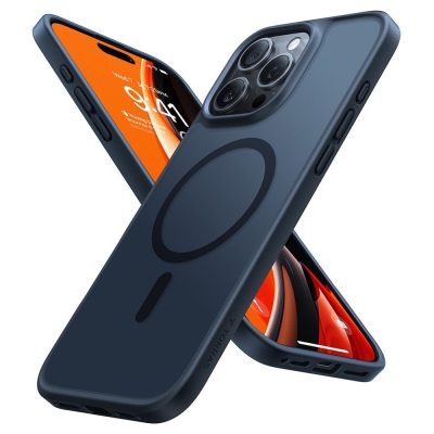 TORRAS Guardian-Mag Series For iPhone 16 Pro Case Skin-Touch Matte Phone Cover | Compatible with MagSafe