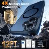 TORRAS Guardian-Mag Series For iPhone 16 Plus Case Skin-Touch Matte Phone Cover | Compatible with MagSafe