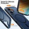 TORRAS Guardian-Mag Series For iPhone 16 Plus Case Skin-Touch Matte Phone Cover | Compatible with MagSafe
