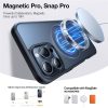 TORRAS Ostand O1 Guardian Series for iPhone 16 Pro Case Rotating Kickstand Phone Cover | Compatible with MagSafe