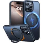 TORRAS Ostand O1 Guardian Series for iPhone 16 Pro Max Case Rotating Kickstand Phone Cover | Compatible with MagSafe
