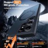 6601122830A-3 TORRAS Ostand Q3 Spin Series For Samsung Galaxy S24 Ultra Case Magnetic Kickstand Phone Cover