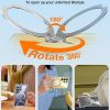 6601122830A-4 TORRAS Ostand Q3 Spin Series For Samsung Galaxy S24 Ultra Case Magnetic Kickstand Phone Cover