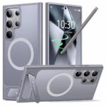 TORRAS Ostand L1 Series For Samsung Galaxy S24 Ultra Case KickstandPhone Cover | Compatible with MagSafe
