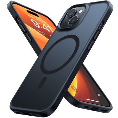 TORRAS Guardian-Mag Series For iPhone 15 Case Skin-Touch Matte Phone Cover | Compatible with MagSafe