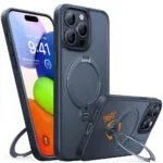 TORRAS Ostand Q3 Spin Series For iPhone 15 Pro Max Case Rotating Kickstand Phone Cover | Compatible with MagSafe