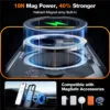 6601122886A-4 TORRAS Ostand Q3 Spin Series For iPhone 15 Pro Max Case Rotating Kickstand Phone Cover | Compatible with MagSafe