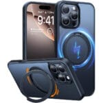 TORRAS Ostand O1 Guardian Series For iPhone 15 Pro Max Case Rotating Kickstand Phone Cover | Compatible with MagSafe
