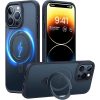 TORRAS Ostand Q1 Guardian Series for iPhone 15 Pro Max Case Kickstand Phone Cover | Compatible with MagSafe