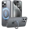 TORRAS Ostand Q1 Guardian Series for iPhone 15 Pro Max Case Kickstand Phone Cover | Compatible with MagSafe