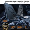 TORRAS Guardian-Mag Series For iPhone 15 Pro Max Case Skin-Touch Matte Phone Cover | Compatible with MagSafe