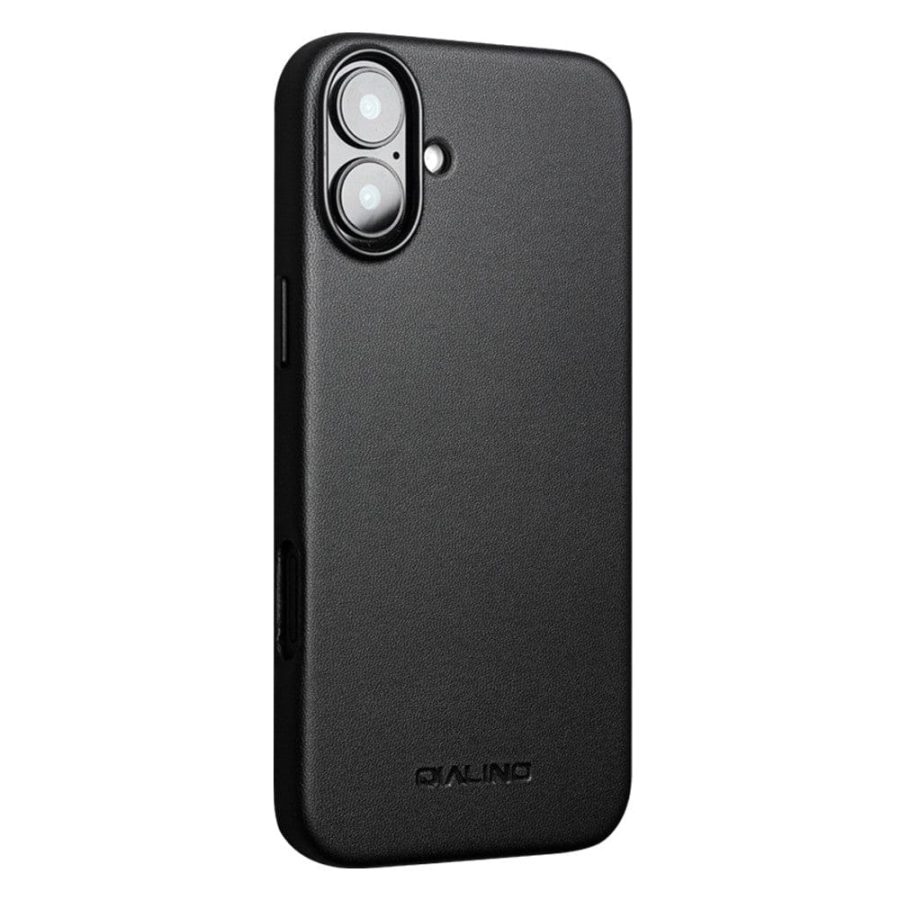 6601123861A-2 QIALINO For iPhone 16 Case PC-Silicone Phone Cover Compatible with MagSafe