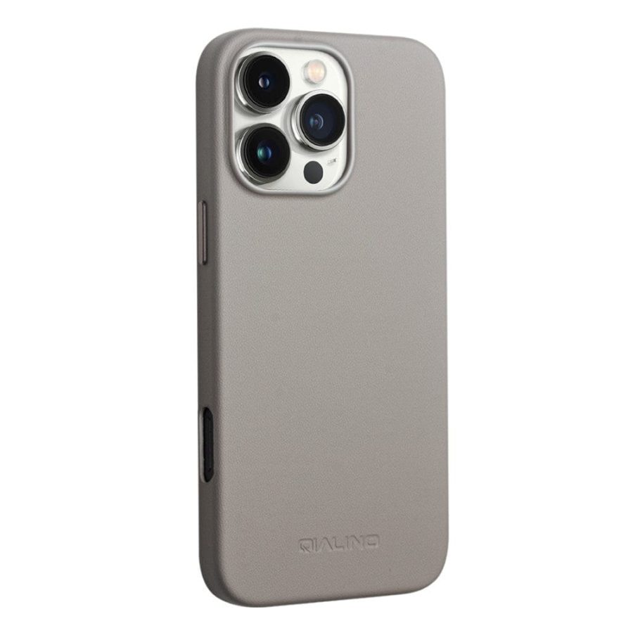 QIALINO For iPhone 16 Pro Case PC-Silicone Phone Cover | Compatible with MagSafe