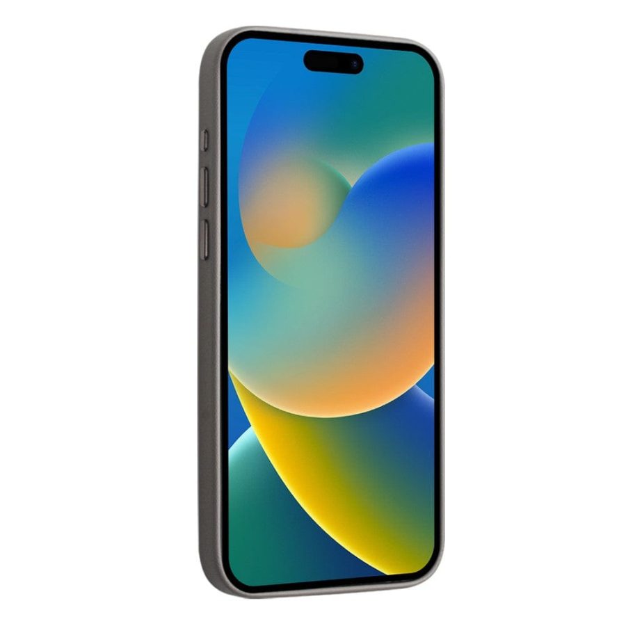 QIALINO For iPhone 16 Pro Max Case PC-Silicone Phone Cover | Compatible with MagSafe