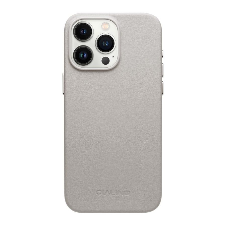 QIALINO For iPhone 16 Pro Max Case PC-Silicone Phone Cover | Compatible with MagSafe