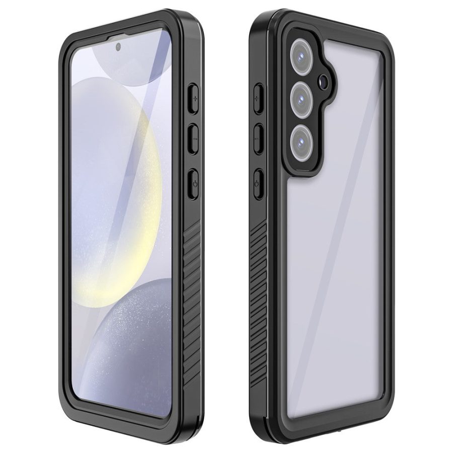 6601125447A-1 REDPEPPER FS Series For Samsung Galaxy S24 FE Case IP68 Waterproof Clear Back Panel Phone Cover