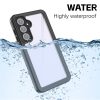 6601125447A-4 REDPEPPER FS Series For Samsung Galaxy S24 FE Case IP68 Waterproof Clear Back Panel Phone Cover