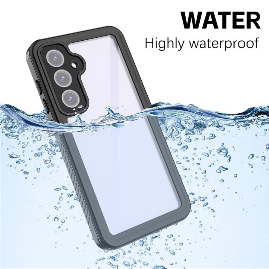 6601125447A-4 REDPEPPER FS Series For Samsung Galaxy S24 FE Case IP68 Waterproof Clear Back Panel Phone Cover