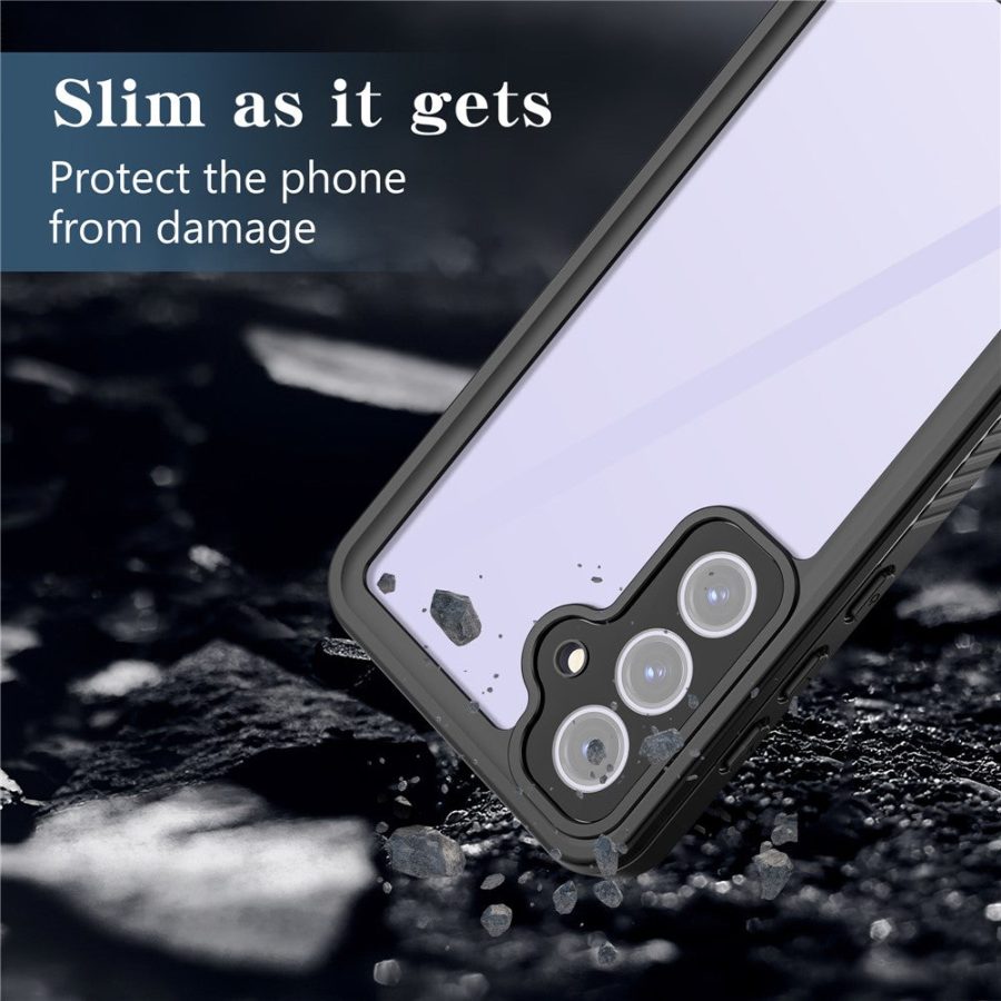 6601125447A-6 REDPEPPER FS Series For Samsung Galaxy S24 FE Case IP68 Waterproof Clear Back Panel Phone Cover