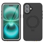 REDPEPPER IP68 Waterproof Case For iPhone 16 Plus Phone Back Cover Kickstand | Compatible with MagSafe