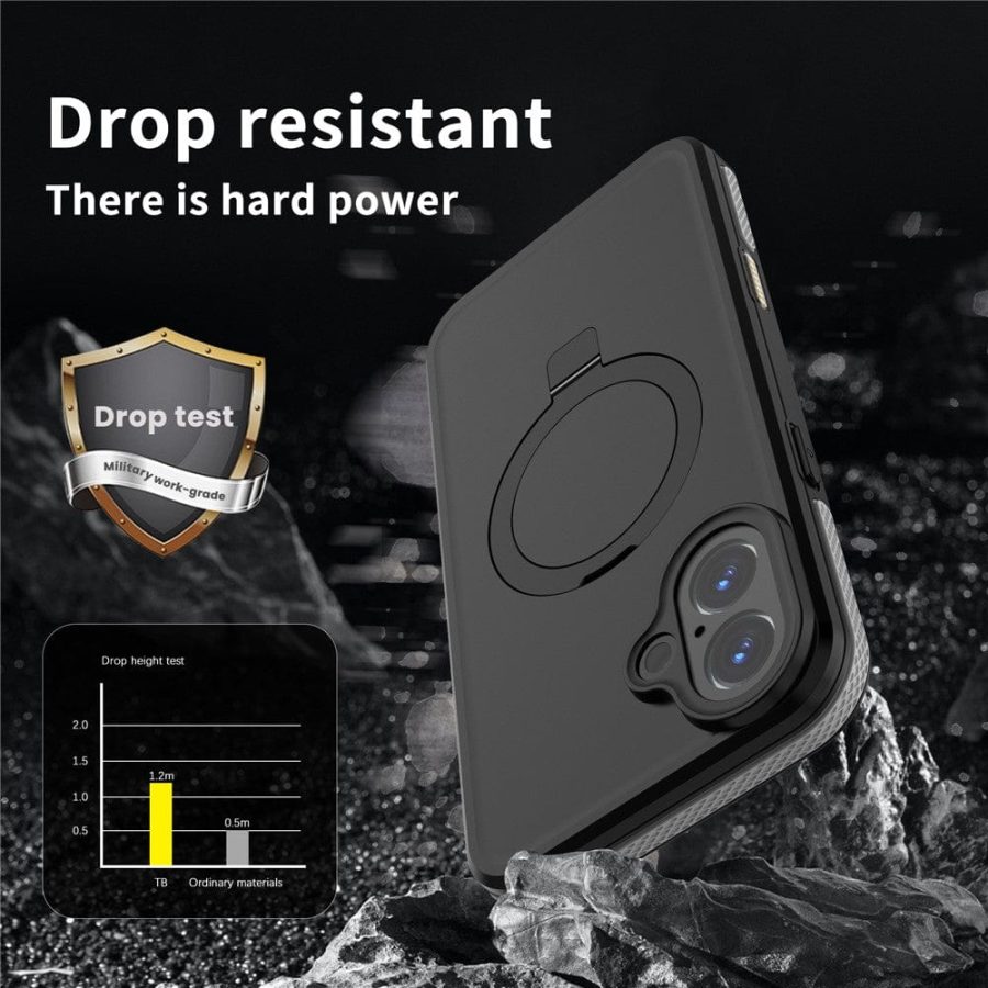6601126213A-4 REDPEPPER IP68 Waterproof Case For iPhone 16 Plus Phone Back Cover Kickstand | Compatible with MagSafe