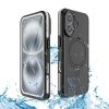 6601126215A-3 REDPEPPER IP68 Waterproof Case For iPhone 16 Phone Back Cover Kickstand | Compatible with MagSafe