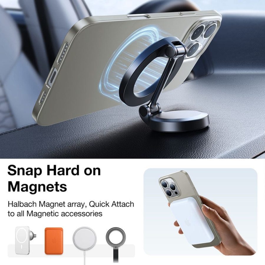 TORRAS Slimfit Mag Series For iPhone 16 Pro Case Shockproof Phone Cover | Compatible with MagSafe