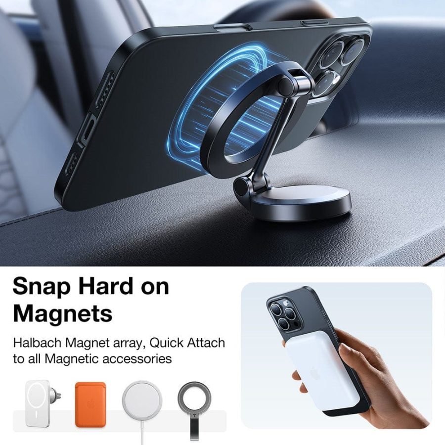 TORRAS Slimfit Mag Series For iPhone 16 Pro Max Case Shockproof Phone Cover | Compatible with MagSafe