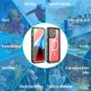 6601129795A-17 REDPEPPER Dot+ Series For iPhone 15 Pro Max Case IP68 Waterproof Clear Phone Cover | Compatible with MagSafe