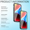 6601129795A-18 REDPEPPER Dot+ Series For iPhone 15 Pro Max Case IP68 Waterproof Clear Phone Cover | Compatible with MagSafe