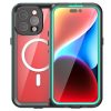 6601129795A-2 REDPEPPER Dot+ Series For iPhone 15 Pro Max Case IP68 Waterproof Clear Phone Cover | Compatible with MagSafe