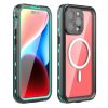 6601129795A-3 REDPEPPER Dot+ Series For iPhone 15 Pro Max Case IP68 Waterproof Clear Phone Cover | Compatible with MagSafe