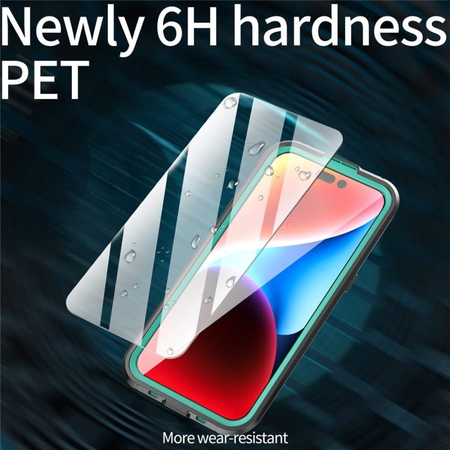6601129795A-5 REDPEPPER Dot+ Series For iPhone 15 Pro Max Case IP68 Waterproof Clear Phone Cover | Compatible with MagSafe