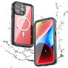 6601129795B-1 REDPEPPER Dot+ Series For iPhone 15 Pro Max Case IP68 Waterproof Clear Phone Cover | Compatible with MagSafe