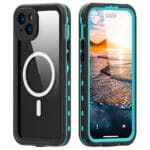 REDPEPPER Dot+ Series For iPhone 15 Plus Case IP68 Waterproof Clear Phone Cover | Compatible with MagSafe