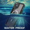 6601129796A-9 REDPEPPER Dot+ Series For iPhone 15 Plus Case IP68 Waterproof Clear Phone Cover | Compatible with MagSafe