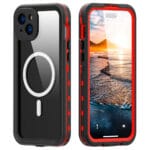 REDPEPPER Dot+ Series For iPhone 15 Plus Case IP68 Waterproof Clear Phone Cover | Compatible with MagSafe
