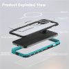 6601129797A-11 REDPEPPER Dot+ Series For iPhone 15 Phone Case IP68 Waterproof Clear Phone Cover | Compatible with MagSafe