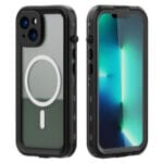 REDPEPPER Dot+ Series For iPhone 14 Plus Case IP68 Waterproof Clear Phone Cover | Compatible with MagSafe