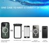 REDPEPPER Dot+ Series For iPhone 14 Plus Case IP68 Waterproof Clear Phone Cover | Compatible with MagSafe