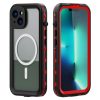 REDPEPPER Dot+ Series For iPhone 14 Plus Case IP68 Waterproof Clear Phone Cover | Compatible with MagSafe