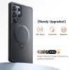 TORRAS Ostand Q3 Spin Series For Samsung Galaxy S25 Ultra Case Rotating Kickstand Phone Cover | Compatible with MagSafe