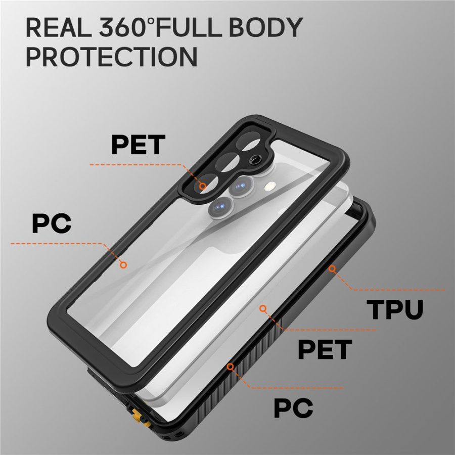 6601134376A-7_070161ae-2ec3-4fc8-8c3b-3d2504ae393c REDPEPPER FS / FM Series For Samsung Galaxy S25 Waterproof Case IP68 Shockproof Phone Cover
