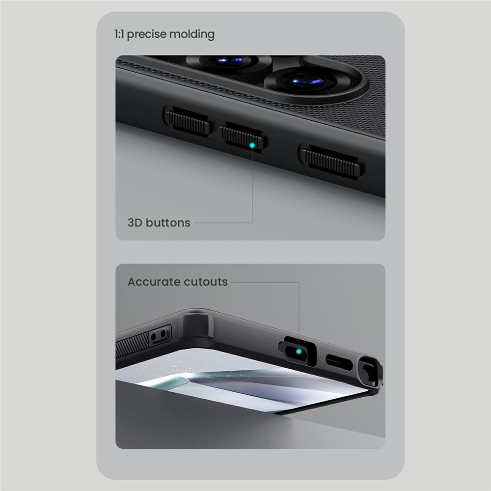 NILLKIN Frosted Shield Pro for Samsung Galaxy S25 Ultra Case Compatible with MagSafe PC-TPU Phone Cover - Image 17