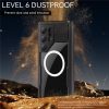 6601135173A-5 REDPEPPER For Samsung Galaxy S25 Ultra IP68 Waterproof Magnetic Case Clear Phone Cover