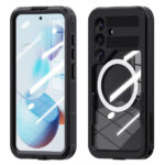 REDPEPPER For Samsung Galaxy S25 IP68 Waterproof Magnetic Case Clear Phone Cover